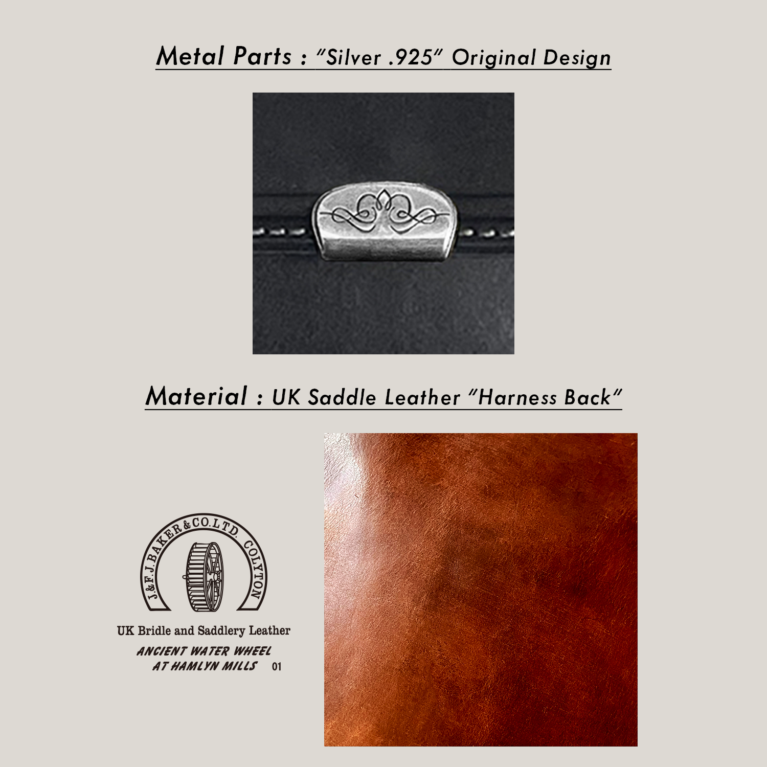 Dual UK Saddle Compact Wallet
