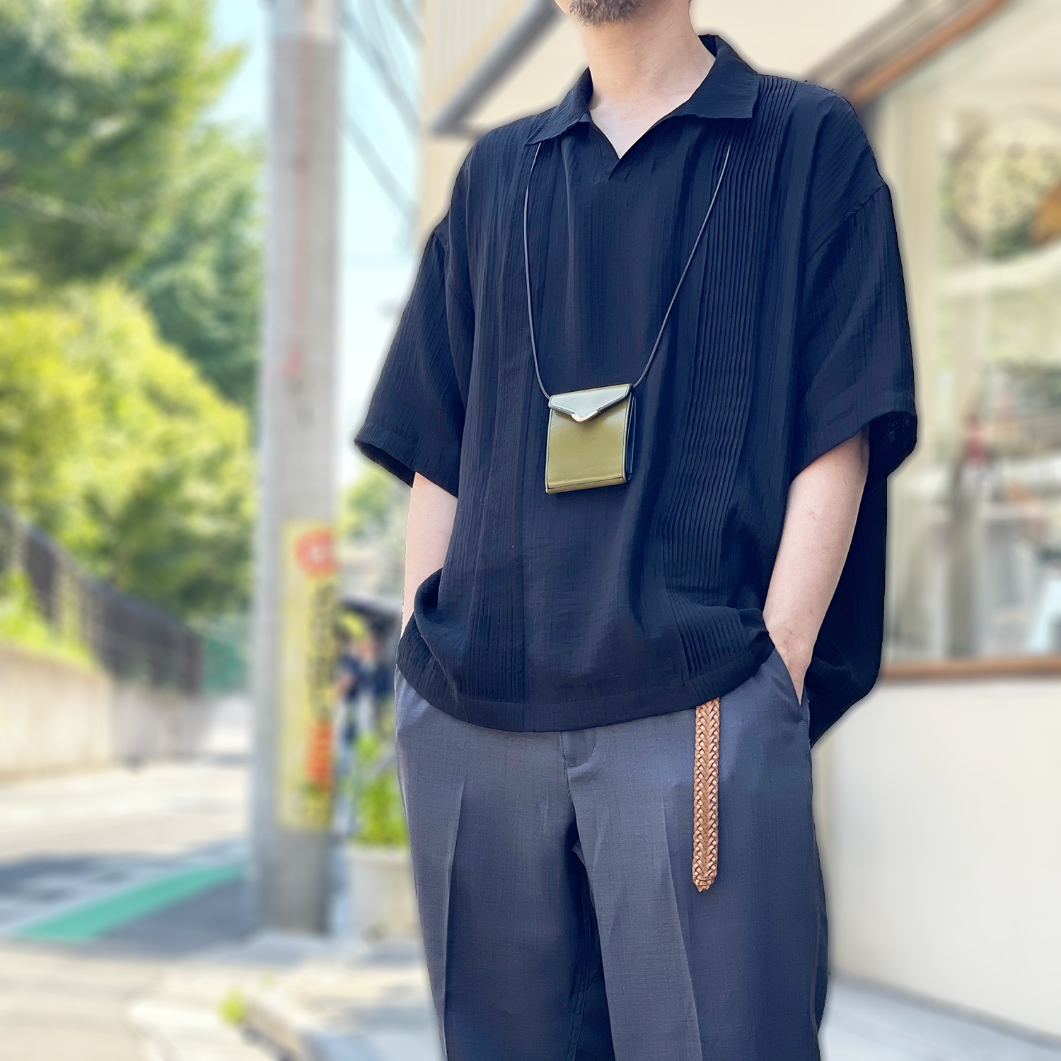 着用イメージ(GRASS GREEN)