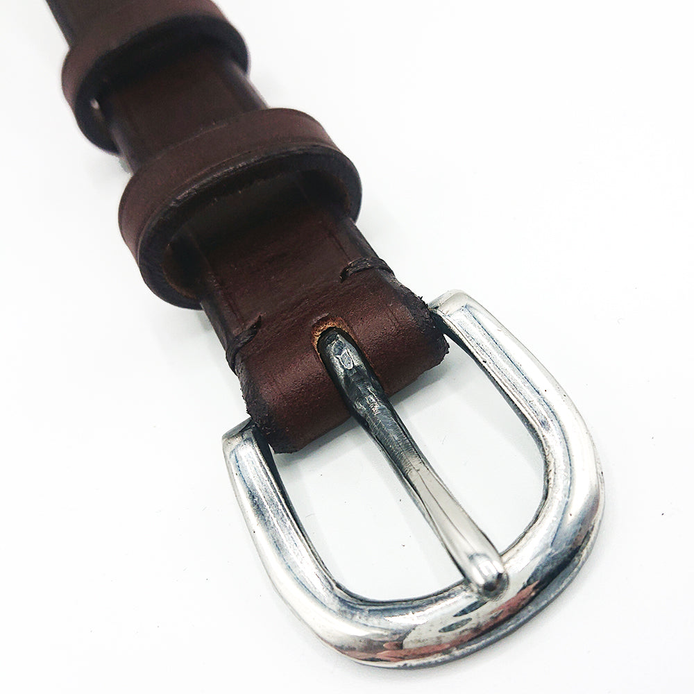 Cramp [UK Saddle] Horseshoe Buckle W Monkey Leather 25mm Narrow Belt [Cr-1006N]