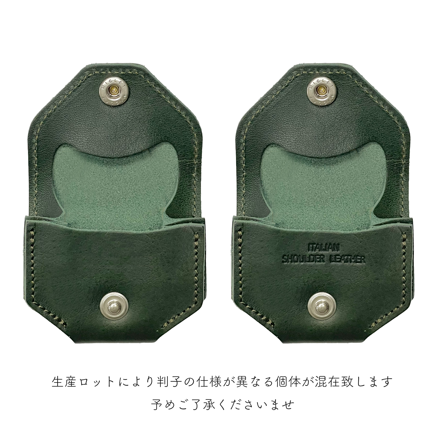 Cramp 意大利收缩皮革手风琴迷你零钱包