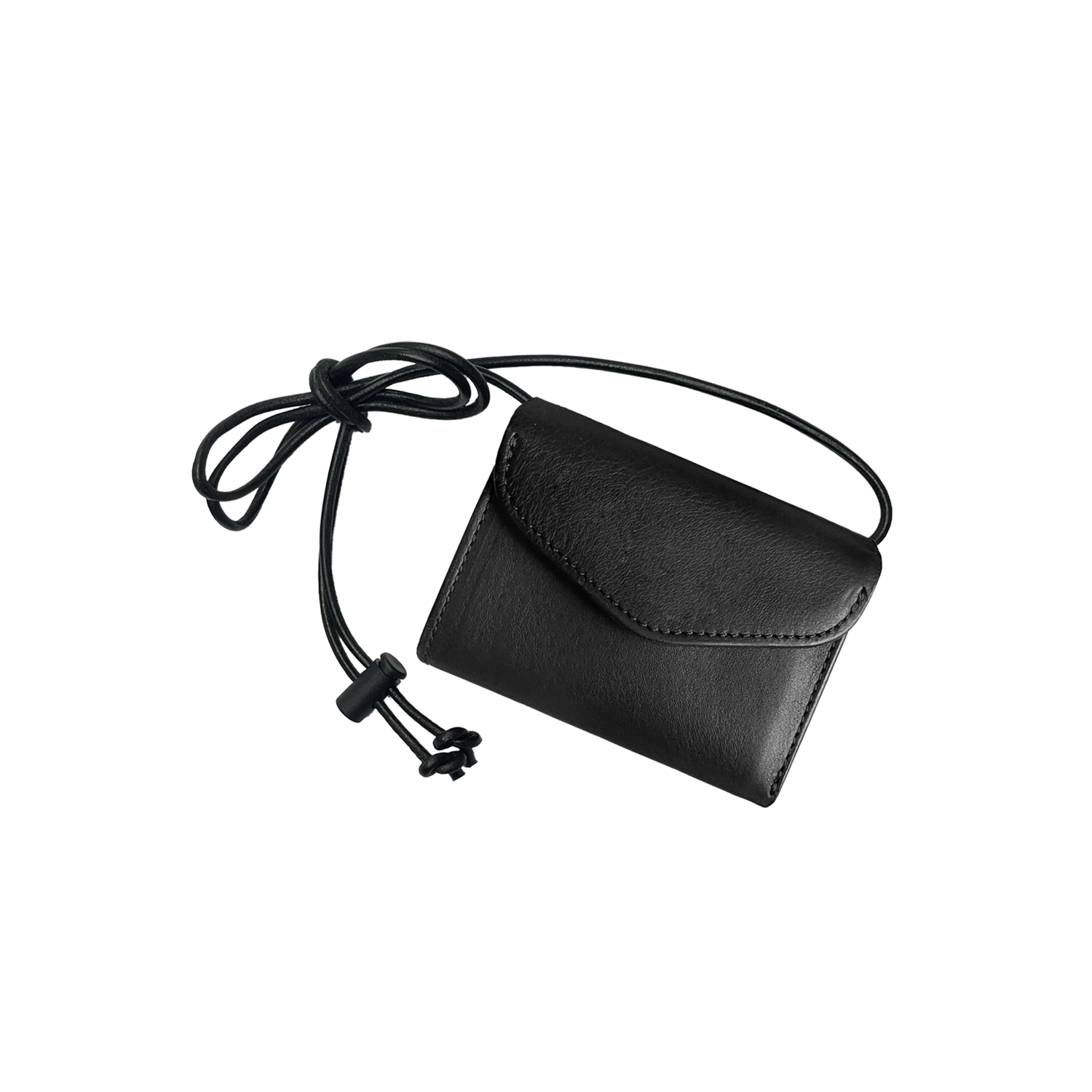 Cramp Italian Shrink Leather 2way Compact Wallet