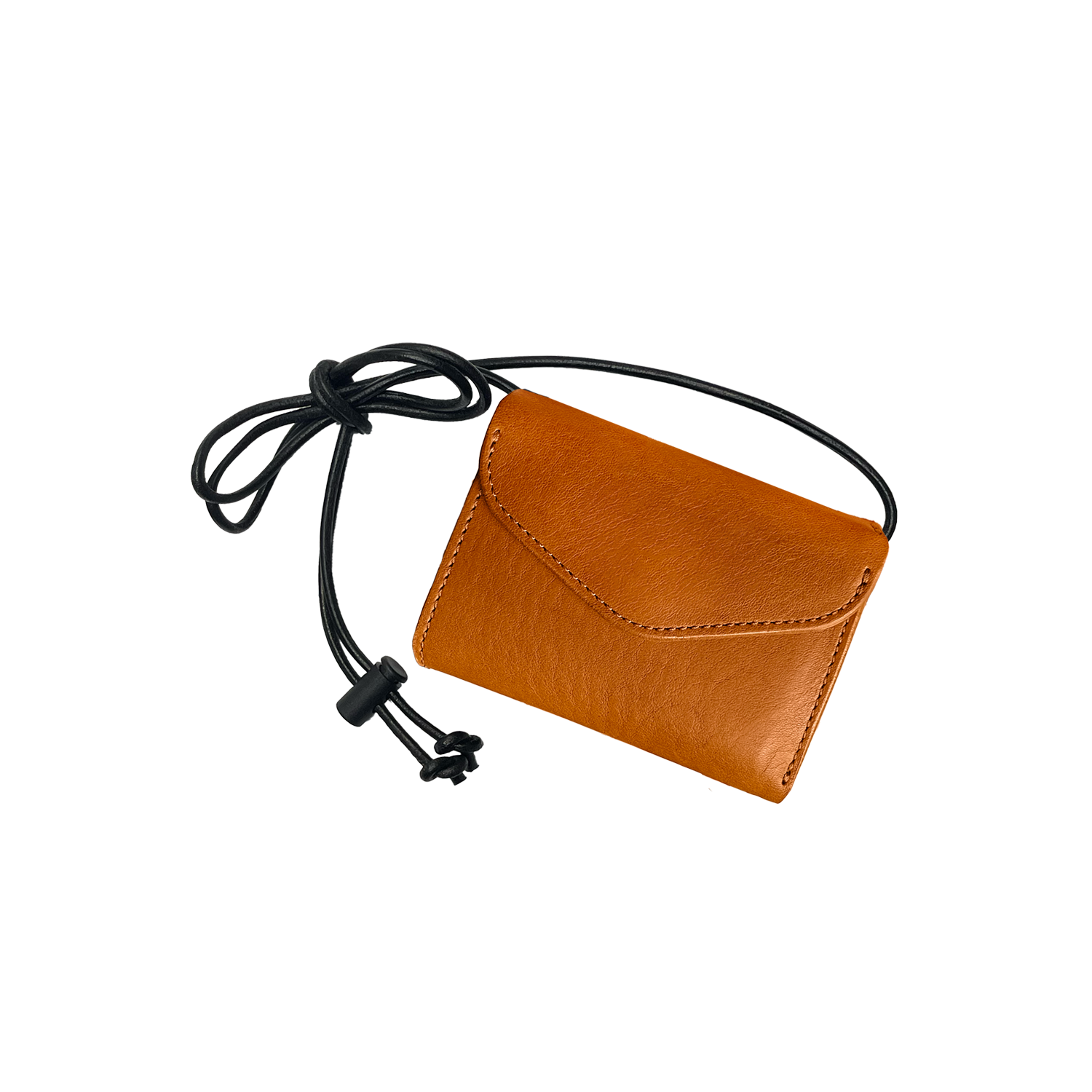 Cramp Italian Shrink Leather 2way Compact Wallet