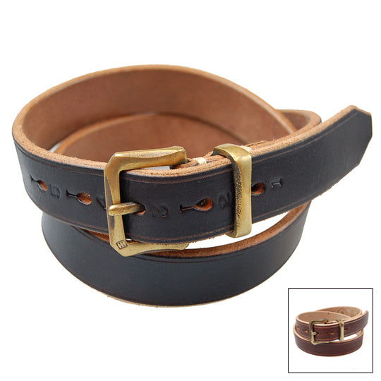 Cramp [UK Saddle Leather] Nylon-dyed 32mm Belt [Cr-208]