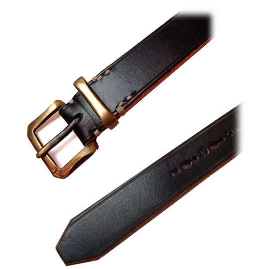 Cramp [UK Saddle Leather] Nylon-dyed 32mm Belt [Cr-208]