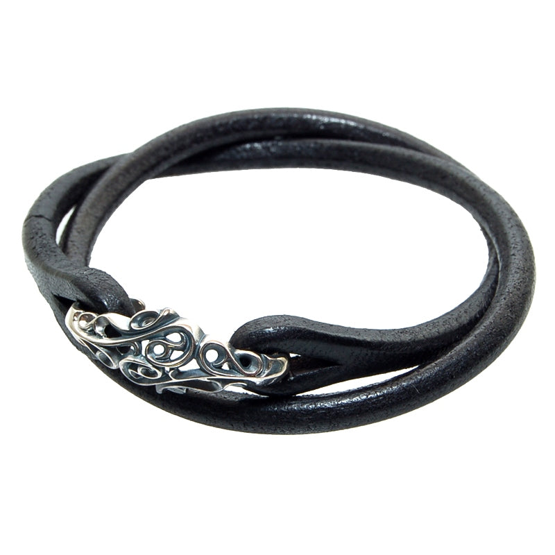 Cramp Diamond Arabesque Double Wrap Bracelet [Cr-305] 