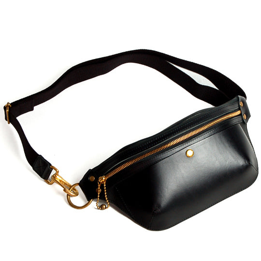 Cramp [Italian leather x oil leather] Pocket bag [Cr-5007] 