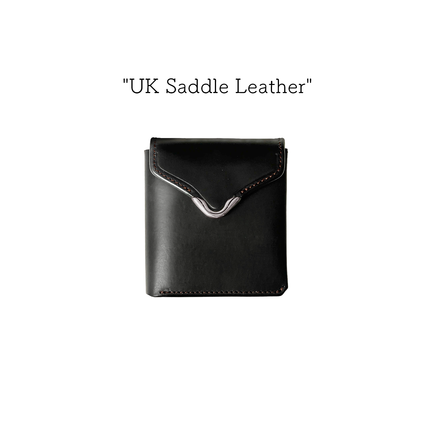 [Pre-order item] Cramp UK Bridle Leather Garcon Slim Wallet with Front Hardware [Limited Color]