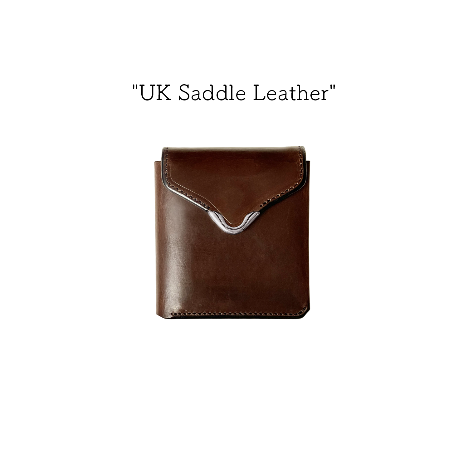 [Pre-order item] Cramp UK Bridle Leather Garcon Slim Wallet with Front Hardware [Limited Color]