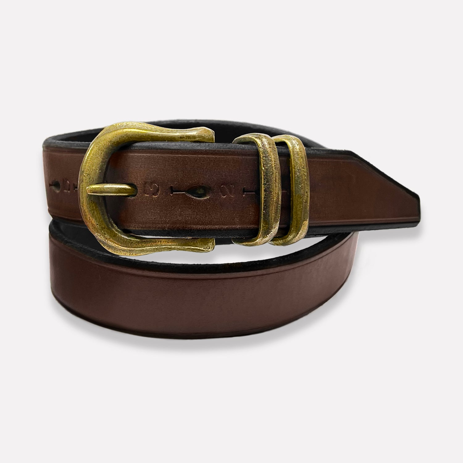 Dual UK saddle 35mm width Garrison belt