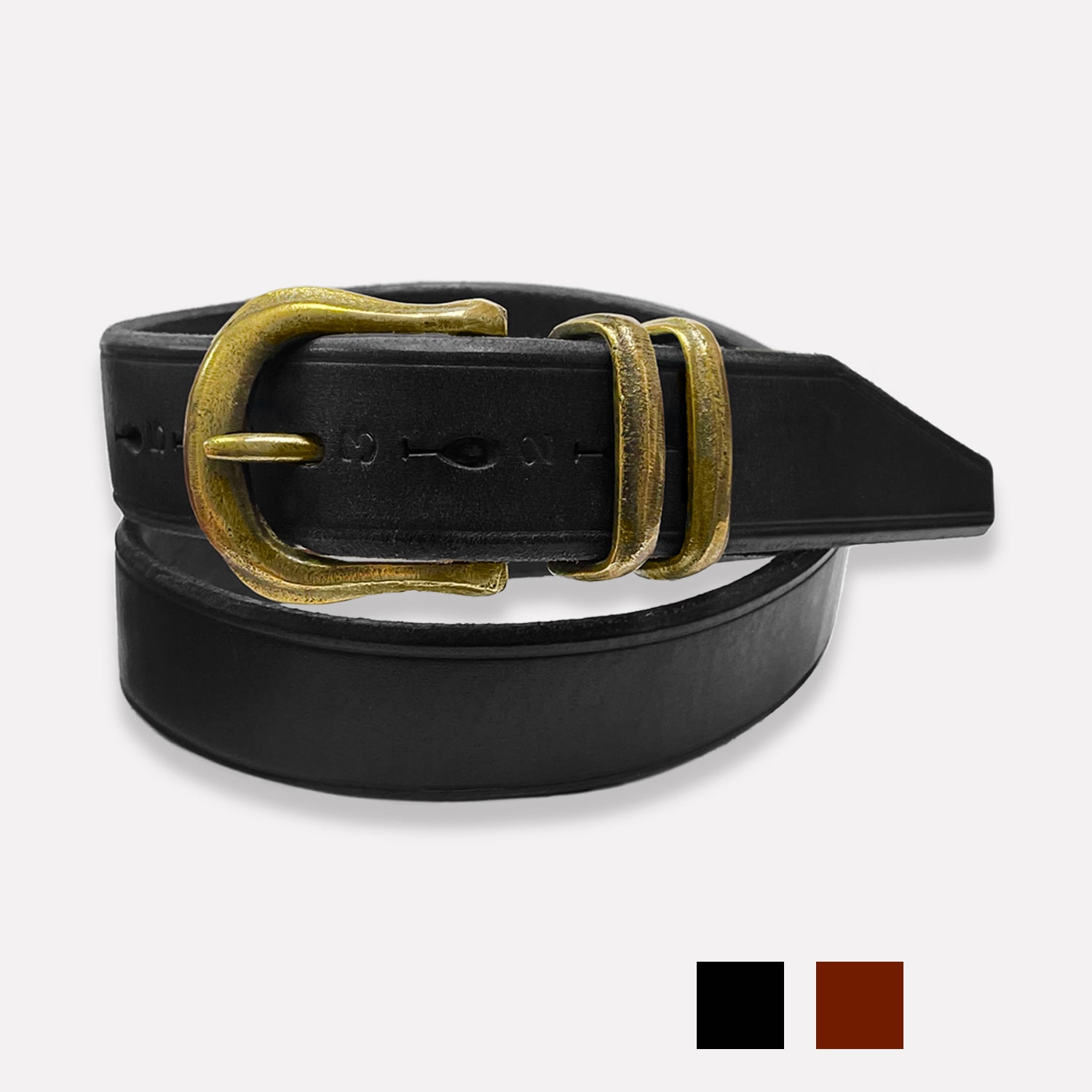 Dual UK saddle 35mm width Garrison belt