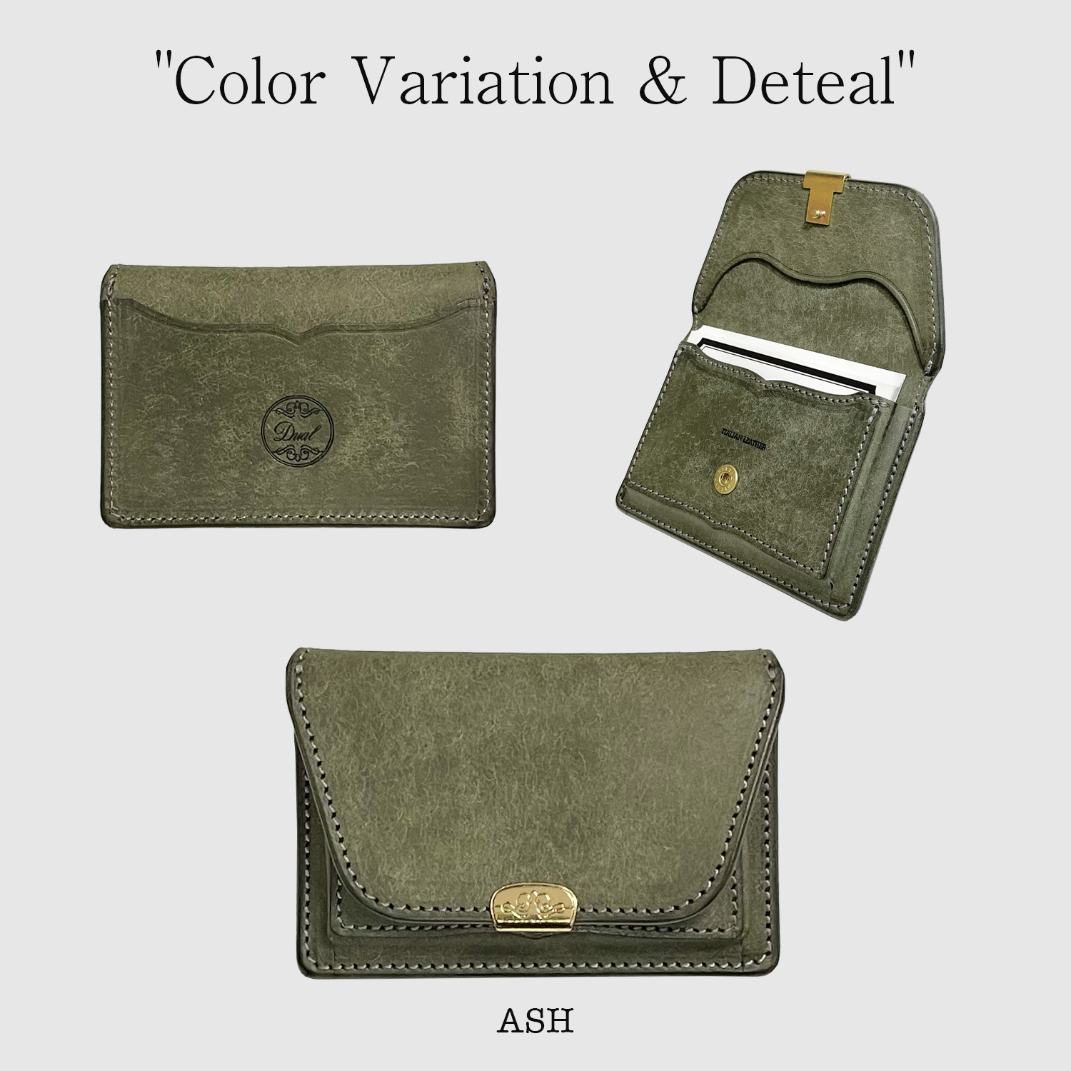 [予約商品]Dual プエブロ カードケース/名刺入れ［DCr-1022PB］