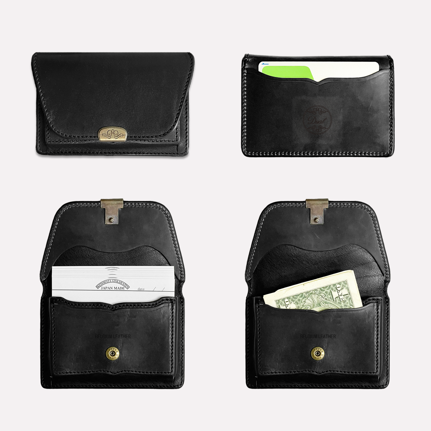 [预购商品] 双英国马鞍卡夹/名片夹