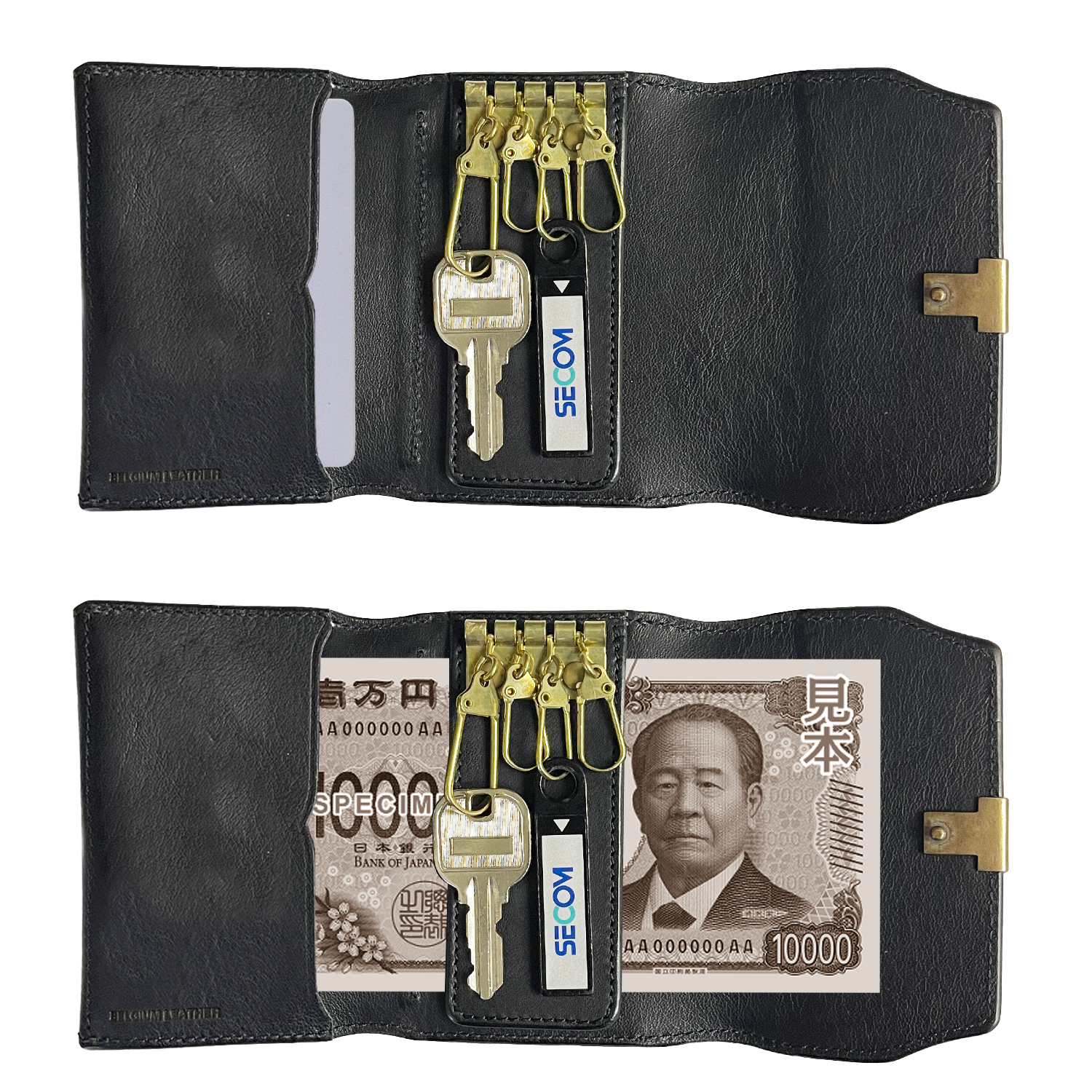 [Pre-order item] Dual UK Saddle Key & Coin Case