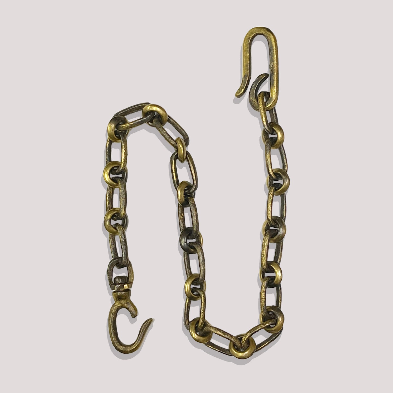 Haru Brass Combi Wallet Chain