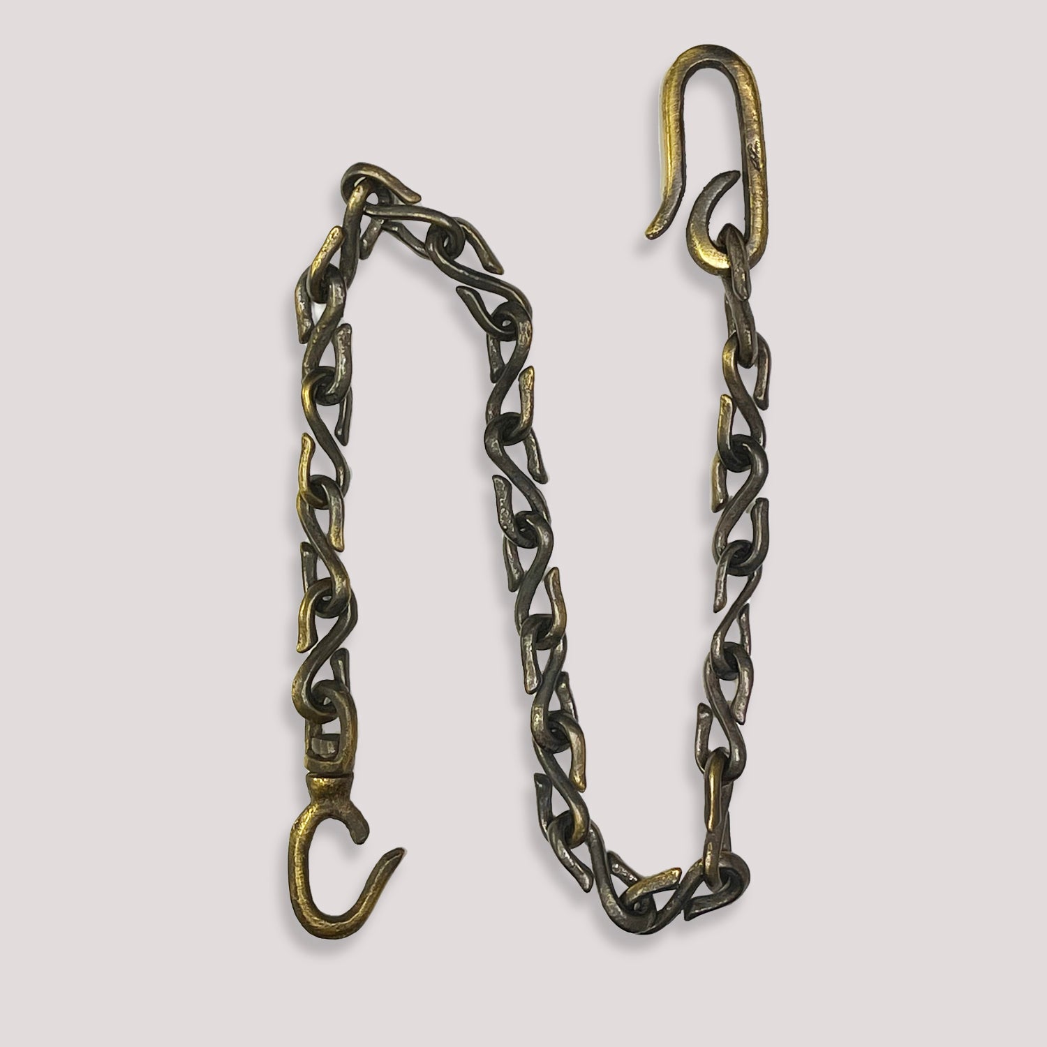 Haru Brass S-Hook Wallet Chain