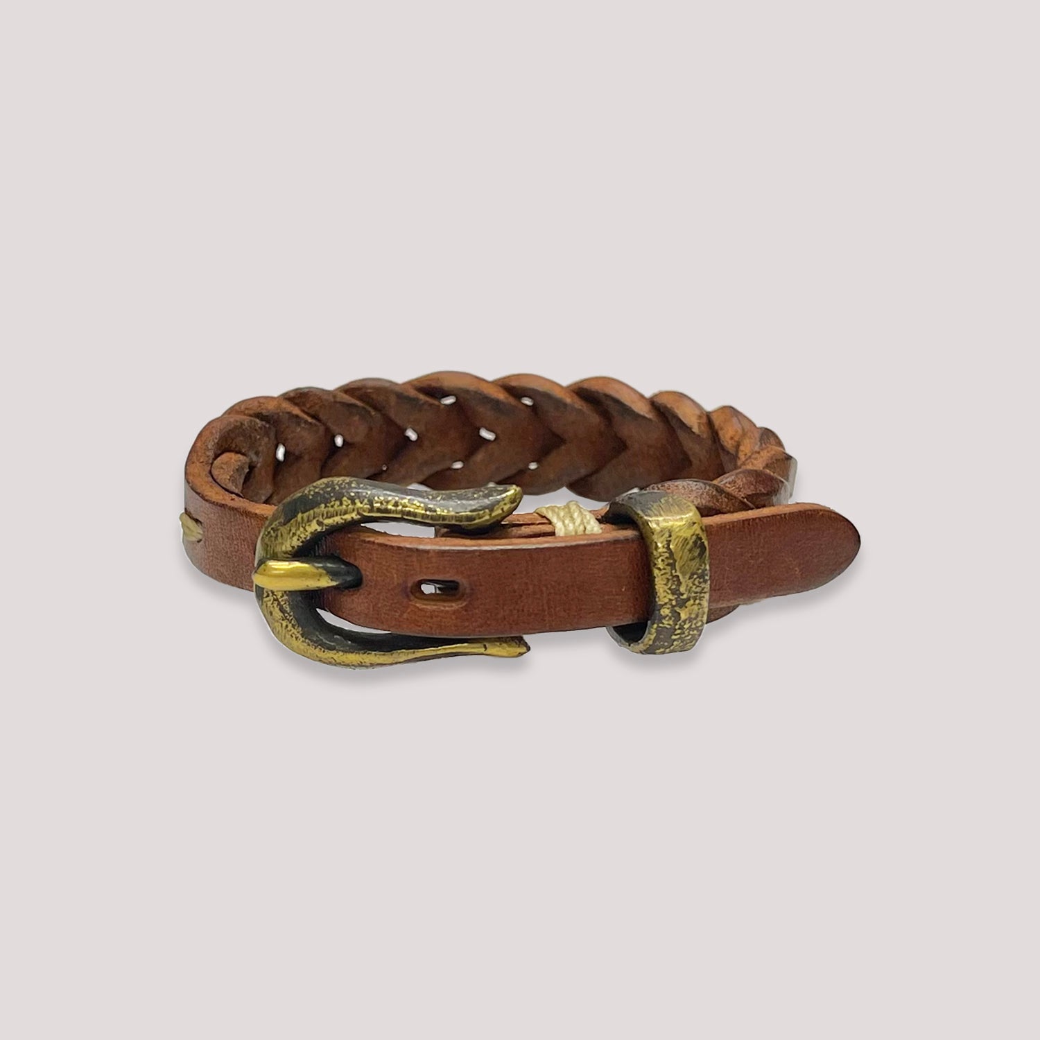 Haru Italian Leather Mesh Bracelet