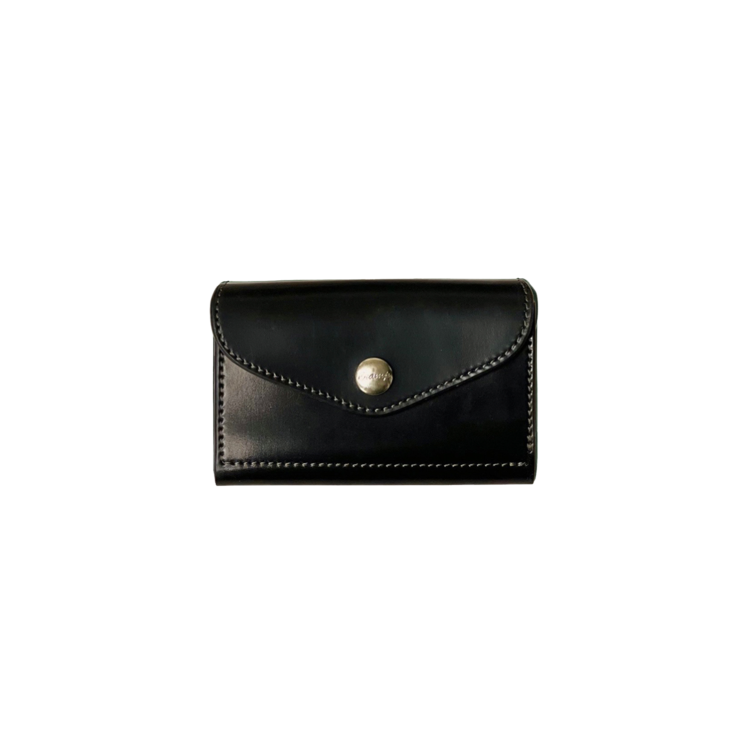 Ikenohata Ginkakuten [Shell Cordovan] Key & Coin Case [IK-173CU]