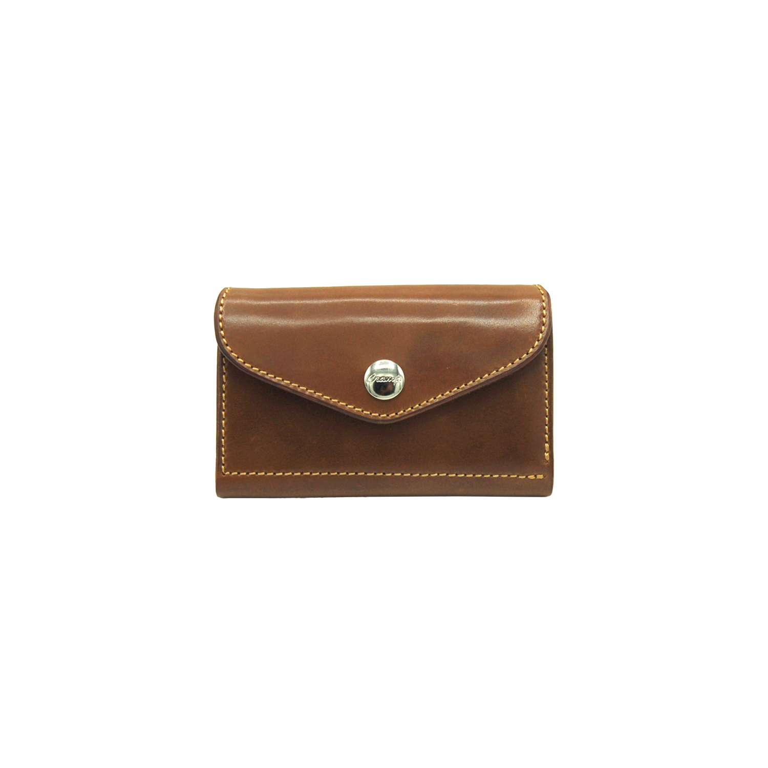 Ikenohata Ginkakuten [Shell Cordovan] Key & Coin Case [IK-173CU]