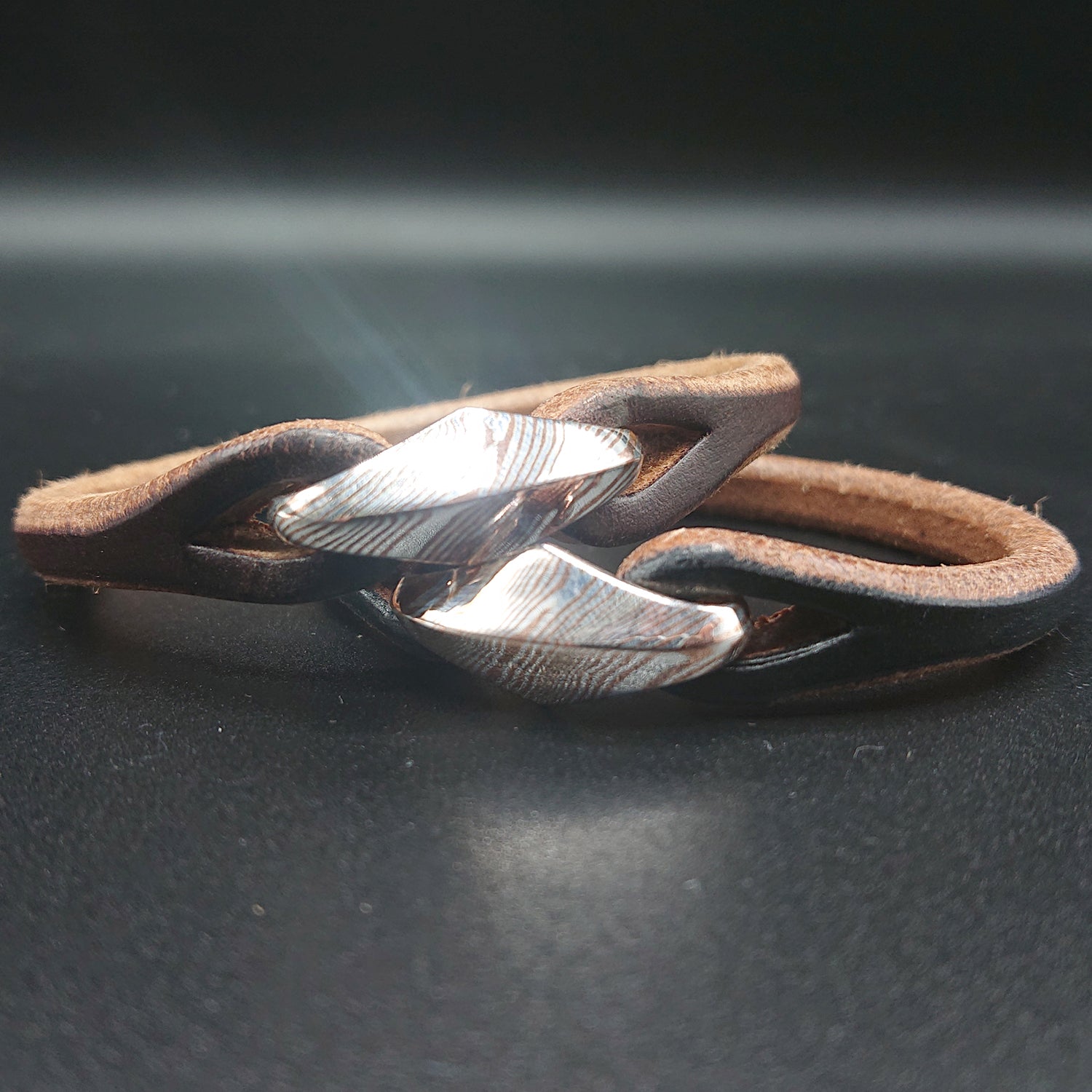 Suman Dhakhwa×Cramp Diamond-shaped single-wrap bracelet [SC-301] 